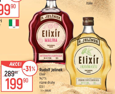 Elixír z bezového květu Rudolf Jelínek