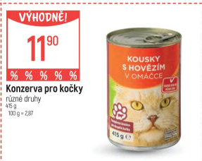 Konzerva pro kočky Korrekt