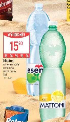 Ochucená voda Mattoni