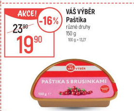 Paštiky Váš výběr