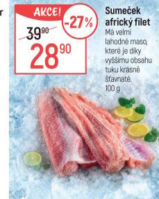 Sumeček africký filety