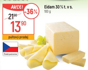 Sýr Eidam 30%