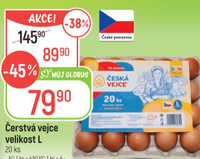 Vejce L Česká vejce
