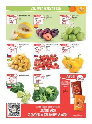 akční leták Globus 25.6.2025-1.7.2025
