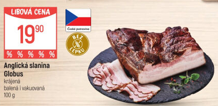 Anglická slanina Globus