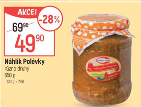 Polévka dršťková Řeznictví Kněždub Náhlík&