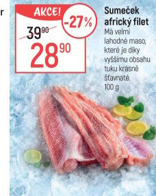 Sumeček africký filety