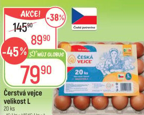 Vejce L Česká vejce