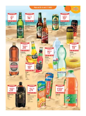 akční leták Globus 25.6.2025-1.7.2025