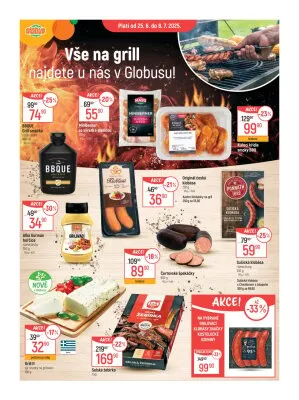 akční leták Globus 25.6.2025-1.7.2025