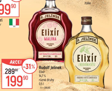 Elixír z bezového květu Rudolf Jelínek