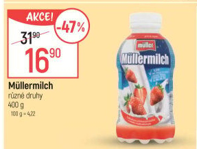 Nápoj mléčný Müllermilch Müller