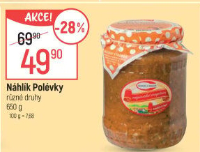 Polévka dršťková Řeznictví Kněždub Náhlík&