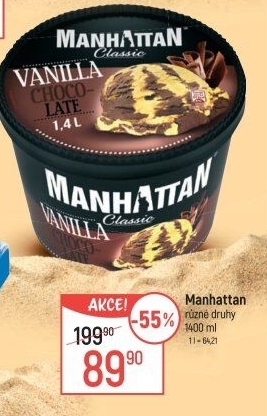 Zmrzlina v kelímku Manhattan Nestlé