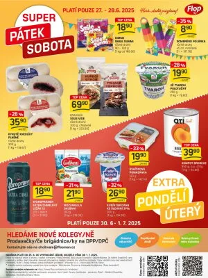 akční leták FLOP TOP 25.6.2025-1.7.2025