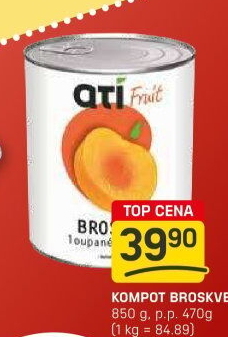 Kompot broskve Ati