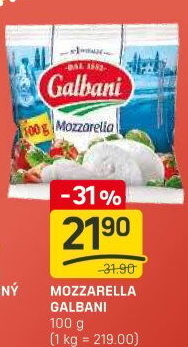 Sýr Mozzarella Galbani
