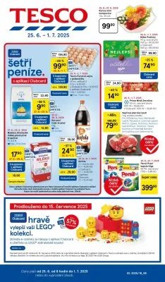akční leták Tesco 25.6.2025-1.7.2025