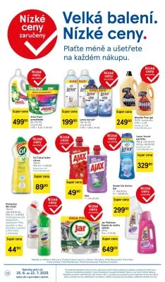 akční leták Tesco 25.6.2025-1.7.2025