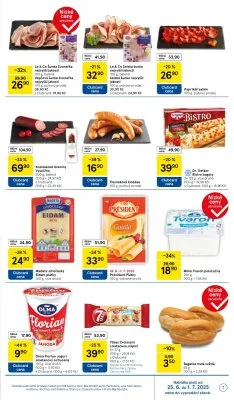 akční leták Tesco 25.6.2025-1.7.2025