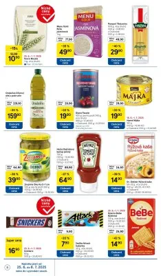 akční leták Tesco 25.6.2025-1.7.2025