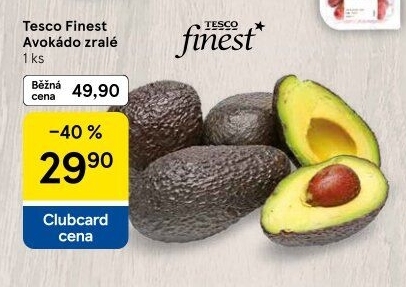 Avokádo Tesco Finest