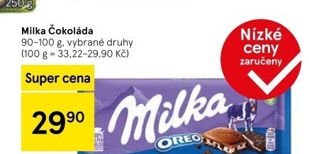 Čokoláda Milka