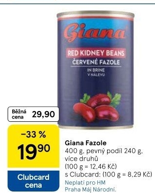Fazole Giana