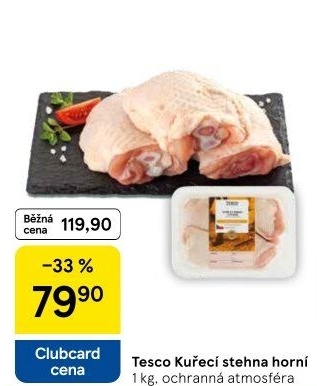 Kuřecí stehna Tesco