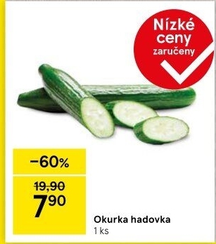 Okurka salátová - hadovka