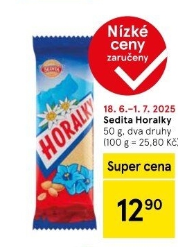 Oplatky Horalky Sedita