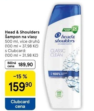 Šampon proti lupům Head&