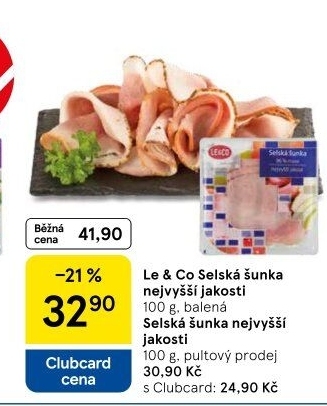 Šunka selská nejvyšší jakosti