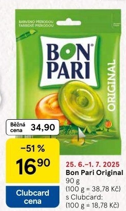 Bonbony Bon Pari Nestlé