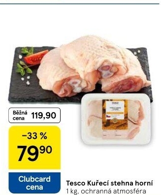 Kuřecí stehna Tesco