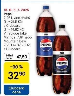 Limonáda Pepsi