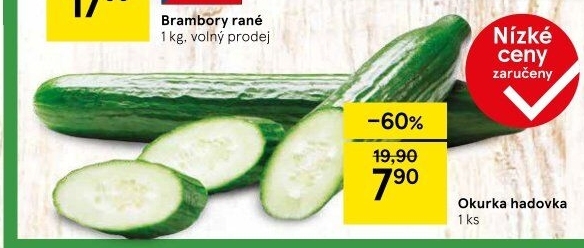 Okurka salátová - hadovka