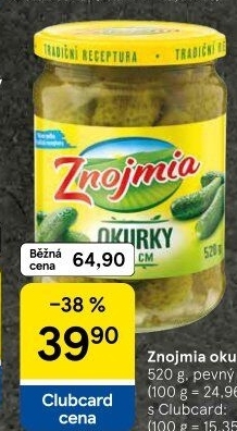 Okurky Znojmia