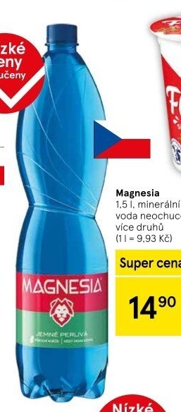 Přírodní voda Magnesia