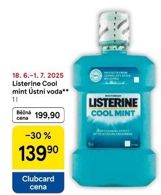 Ústní voda Listerine