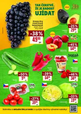 akční leták BILLA 25.6.2025-1.7.2025