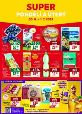 akční leták BILLA 25.6.2025-1.7.2025