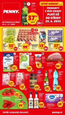 akční leták Penny Market 26.6.2025-2.7.2025