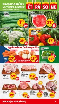 akční leták Penny Market 26.6.2025-2.7.2025