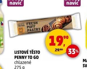 LISTOVÉ TĚSTO PENNY TO GO