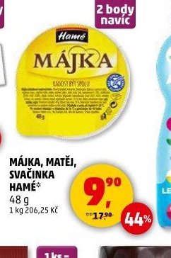 MÁJKA, MATĚJ, SVAČINKA HAMÉ
