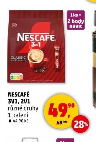 NESCAFÉ 3V1, 2V1