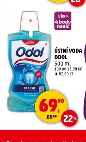 ÚSTNÍ VODA ODOL