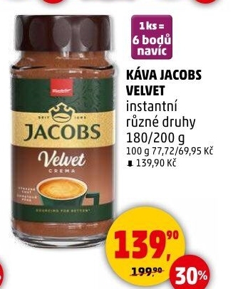 Instantní káva Jacobs Velvet