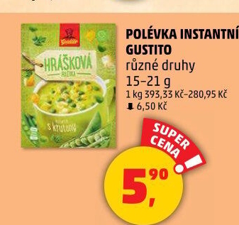 Instantní polévka do hrnečku Gustito